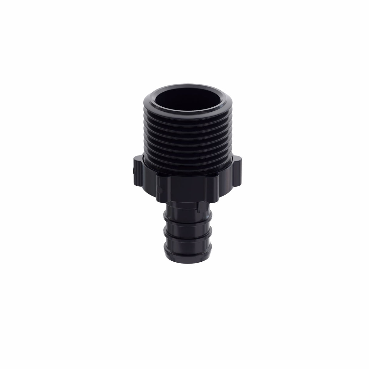 Jones Stephens C76761 1" F2159 x MIP Poly PEX Adapter, Bag of 10