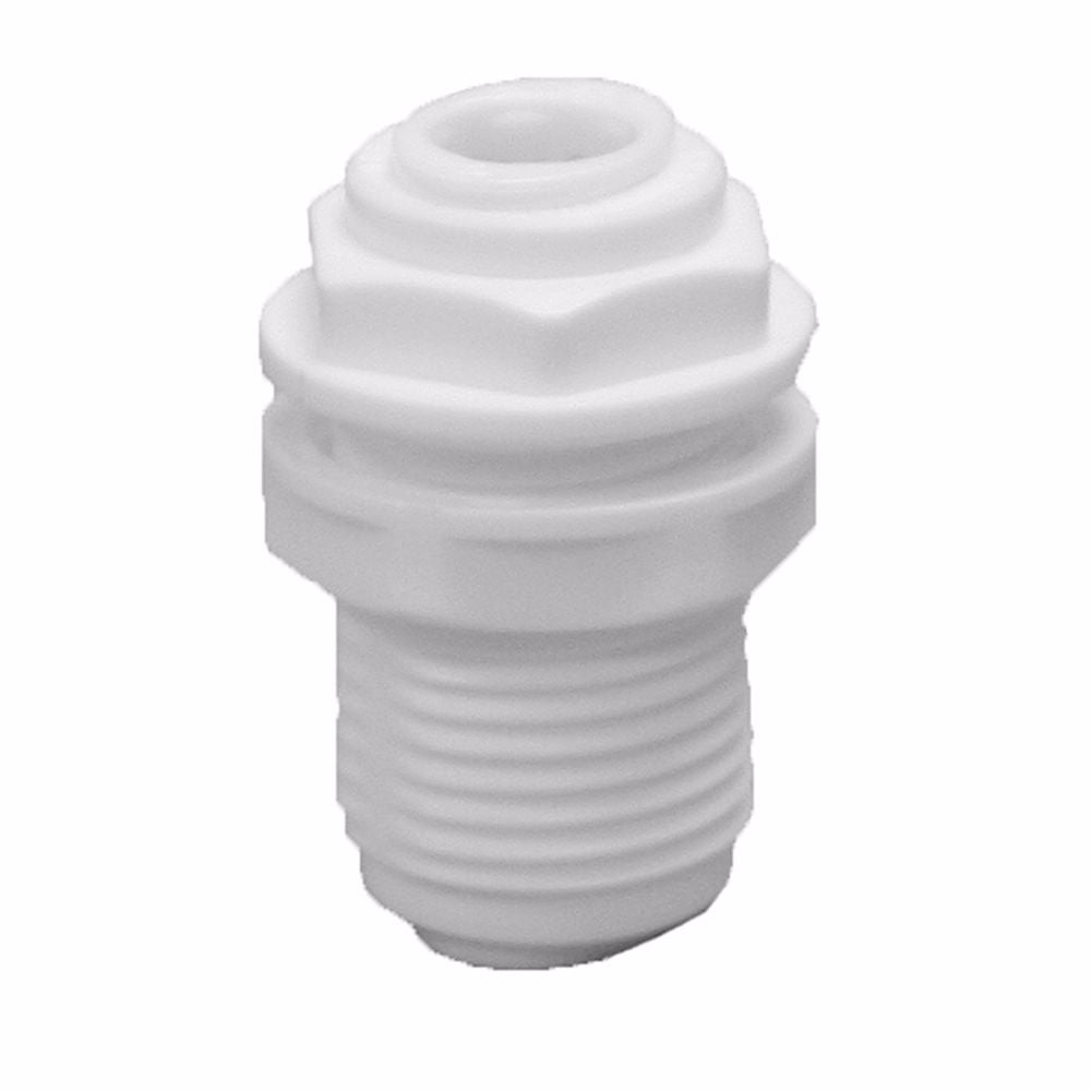 Jones Stephens C76861 3/8" Tube OD Plastic Push On Bulkhead Union