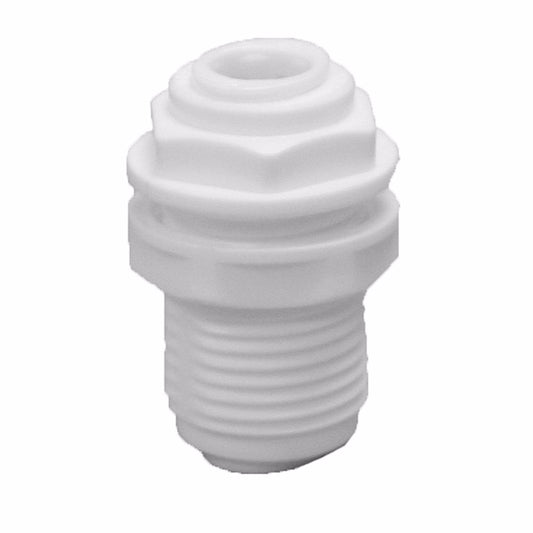 Jones Stephens C76861 3/8" Tube OD Plastic Push On Bulkhead Union