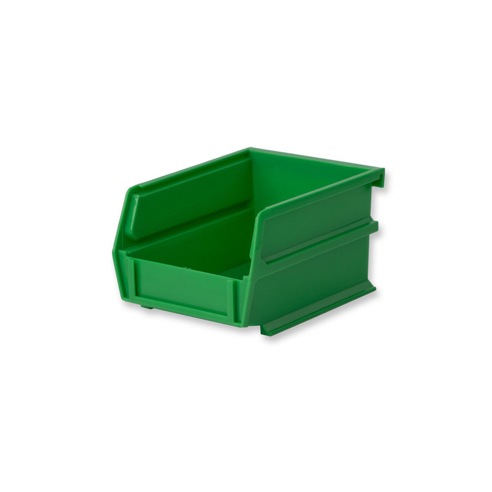 Triton Products 3-210GRN-6 5-3/8"Lx4-1/8"Wx3"H Green Bin 6 CT