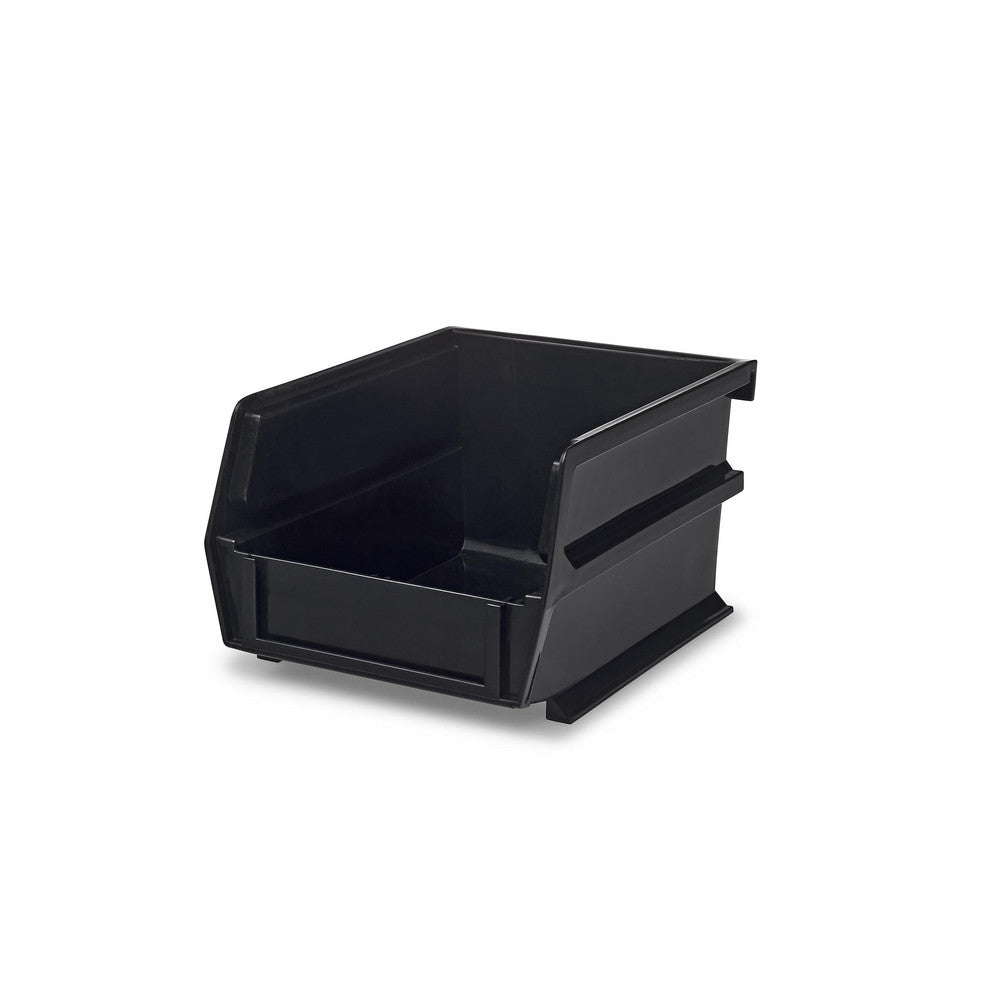 Triton Products 3-210BK-6 5-3/8"Lx4-1/8"Wx3"H Black Bin 6 CT