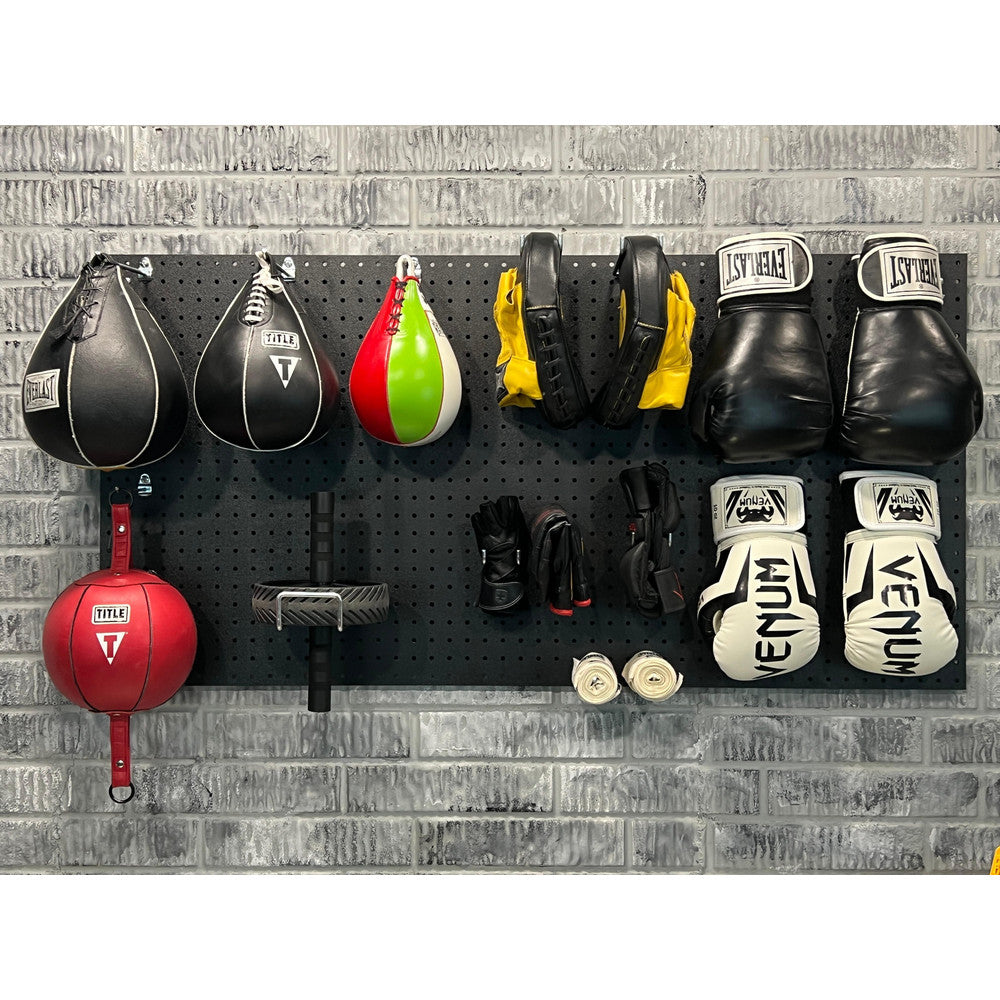 Triton Products DB-4BK (4) 24" x 48" x 1/4" Black DuraBoard Pegboards