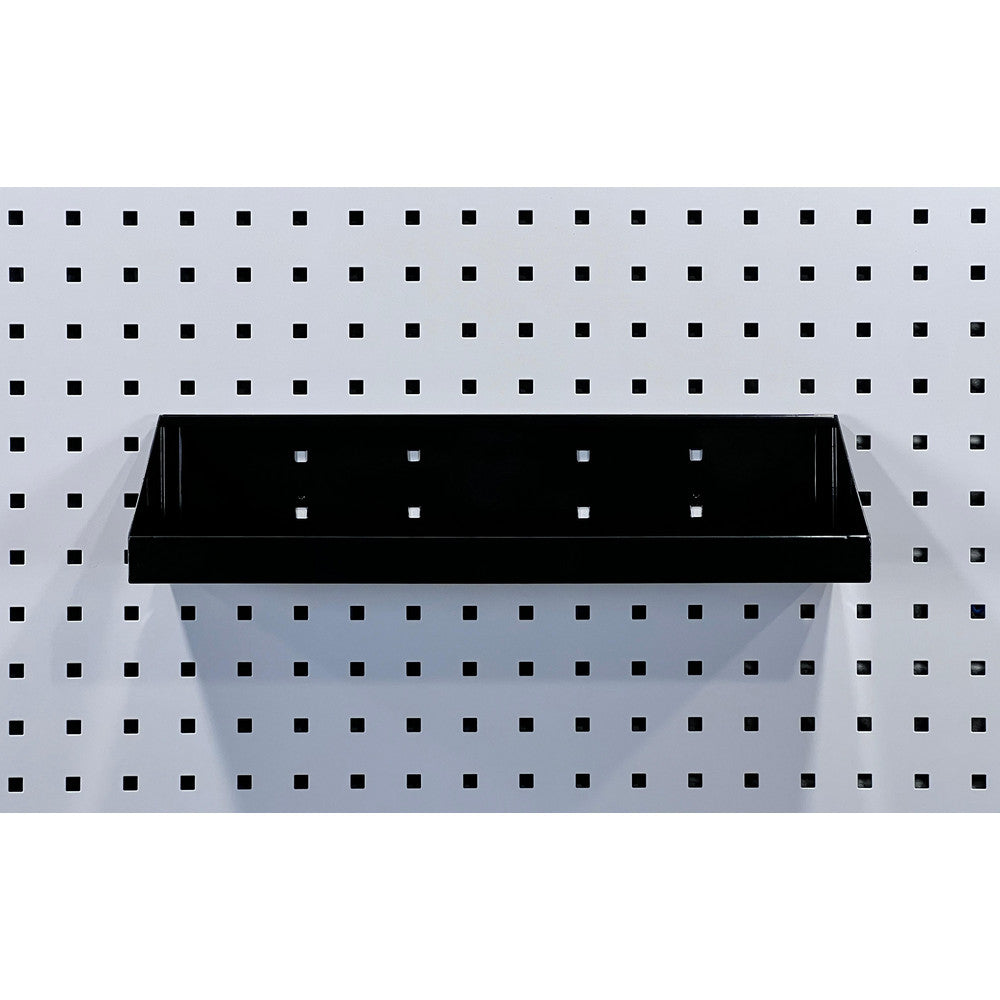 Triton Products 56186-BLK 18" W x 6-1/2" D Black LocHook Shelf