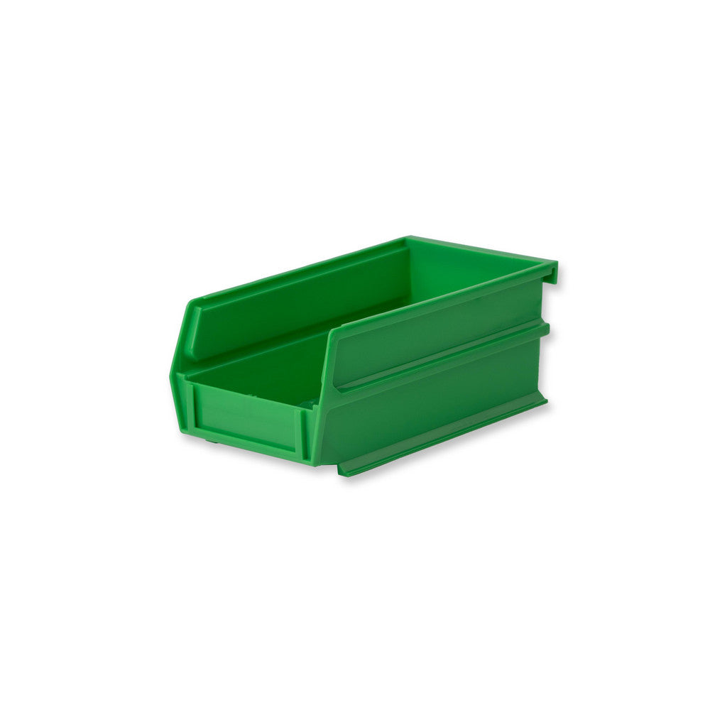 Triton Products 3-220GRN-6 7-3/8"Lx4-1/8"Wx3"H Green Bin 6 CT