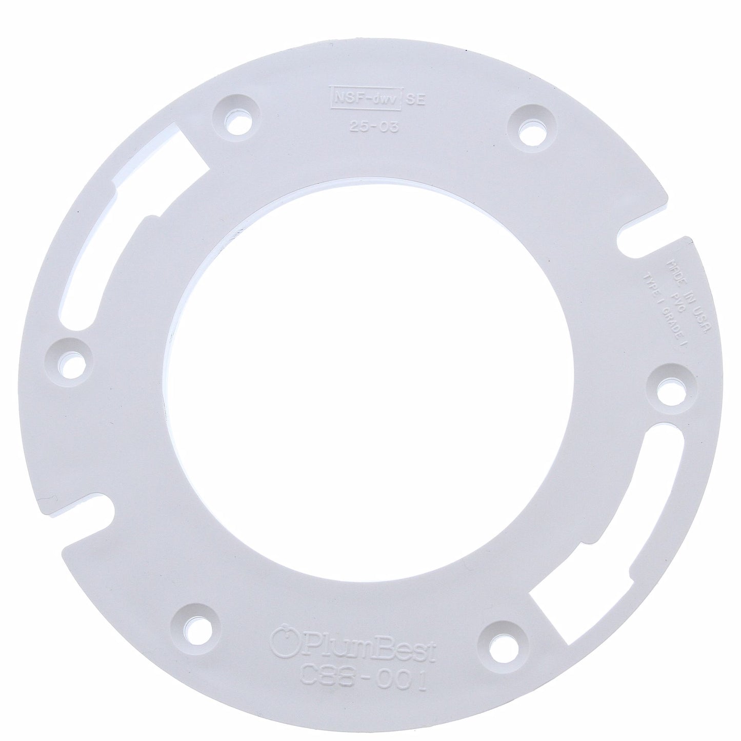 Jones Stephens C88050 Closet Flange Extension Kit, 1/2" Thick