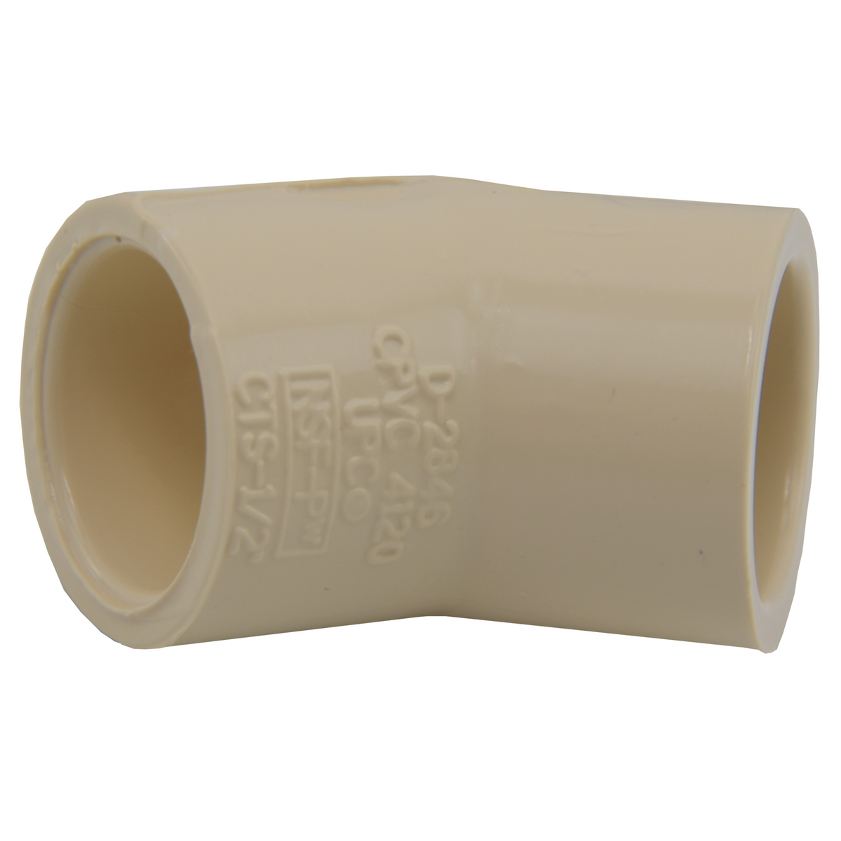 Jones Stephens CT45L12 1/2" CPVC CTS 45° Elbow, S x S