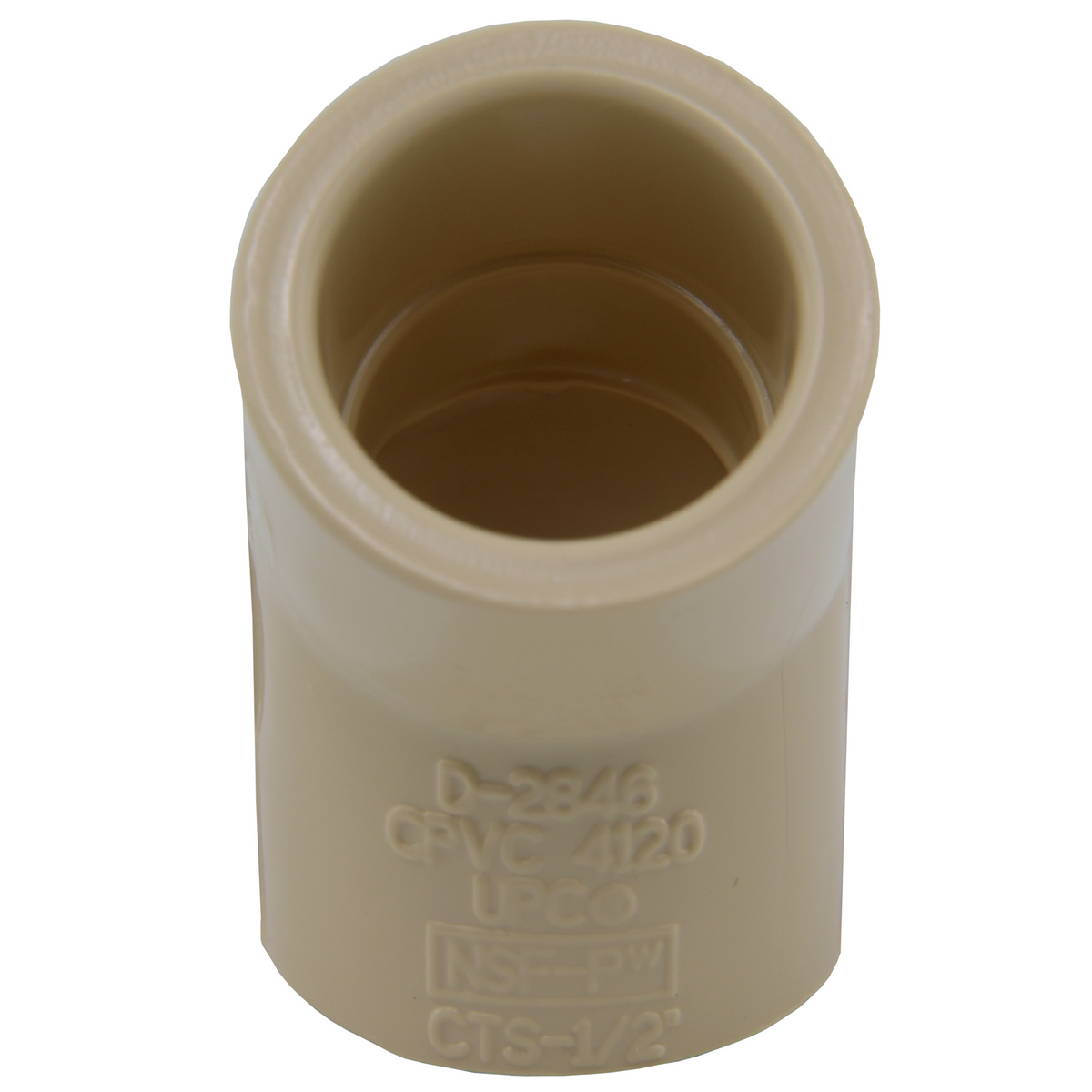 Jones Stephens CT45L12 1/2" CPVC CTS 45° Elbow, S x S