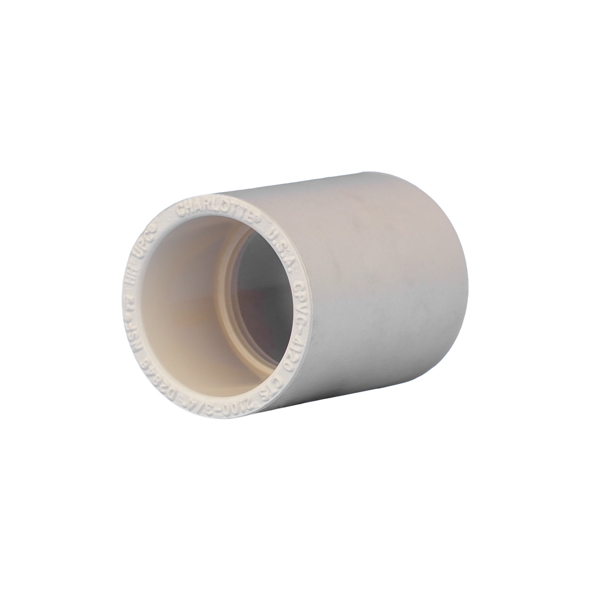 Jones Stephens CTC034 3/4" CPVC CTS Coupling, S x S