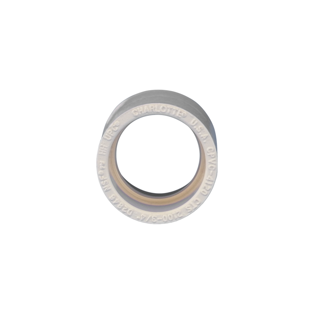 Jones Stephens CTC034 3/4" CPVC CTS Coupling, S x S