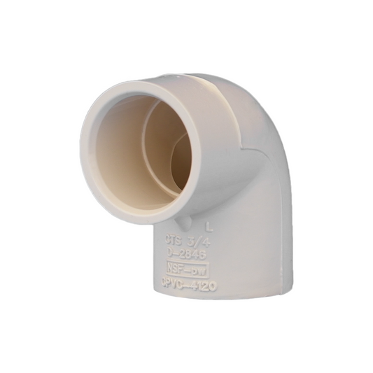 Jones Stephens CTL034 3/4" CPVC CTS 90° Elbow, S x S