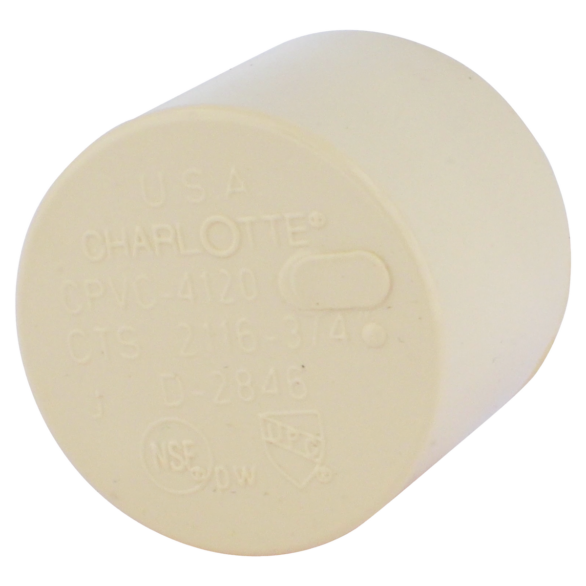 Jones Stephens CTP034 3/4" CPVC CTS Cap