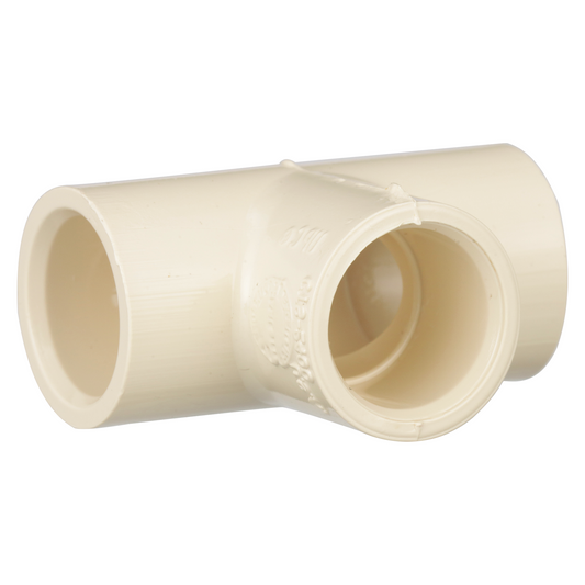 Jones Stephens CTT012 1/2" CPVC CTS Tee, S x S x S