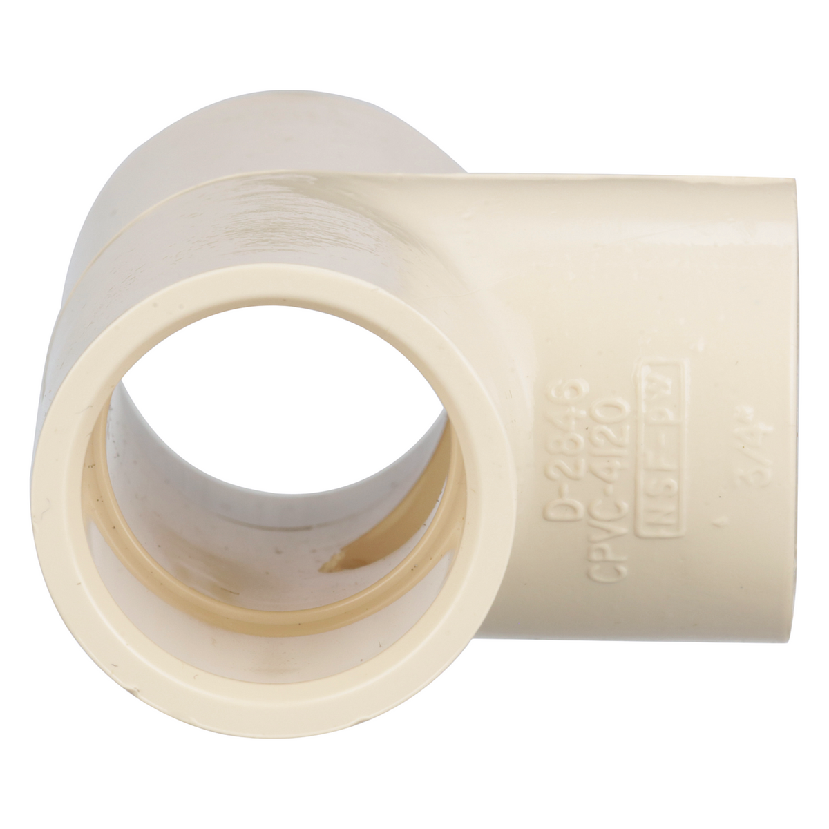 Jones Stephens CTT034 3/4" CPVC CTS Tee, S x S x S