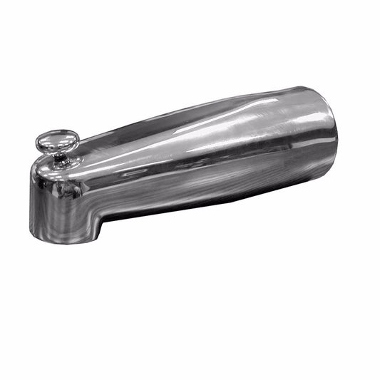 Jones Stephens D01017 9" Chrome Plated Diverter Spout with Nose Connection