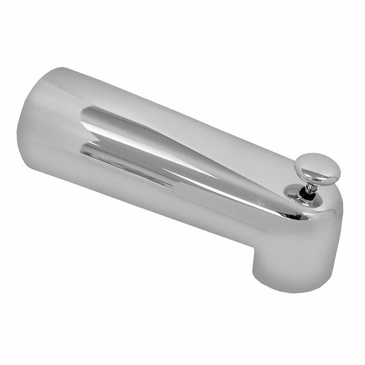 Jones Stephens D01024 Chrome Plated 7" Diverter Spout with 1/2" FIP Nose Connection
