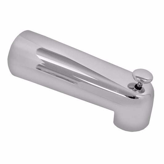 Jones Stephens D01025 Chrome Plated 7" Diverter Spout with 1/2" CTS Slide Connection