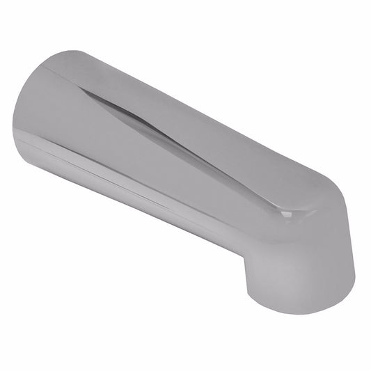 Jones Stephens D01026 Chrome Plated 7" Tub Spout with 1/2" FIP Nose Connection
