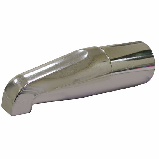 Jones Stephens D01029 Chrome Plated 10" Two Piece Tub Spout with Nose Connection
