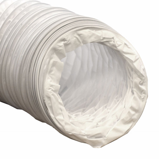 Jones Stephens D04050 4" x 50' Vinyl Hose for Bathroom Fan Vent Kit