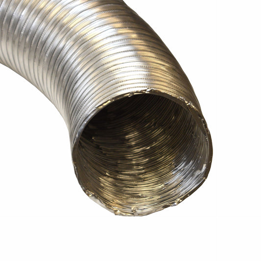 Jones Stephens D04054 4" x 25' Flexible Semi-Rigid Aluminum Ducting