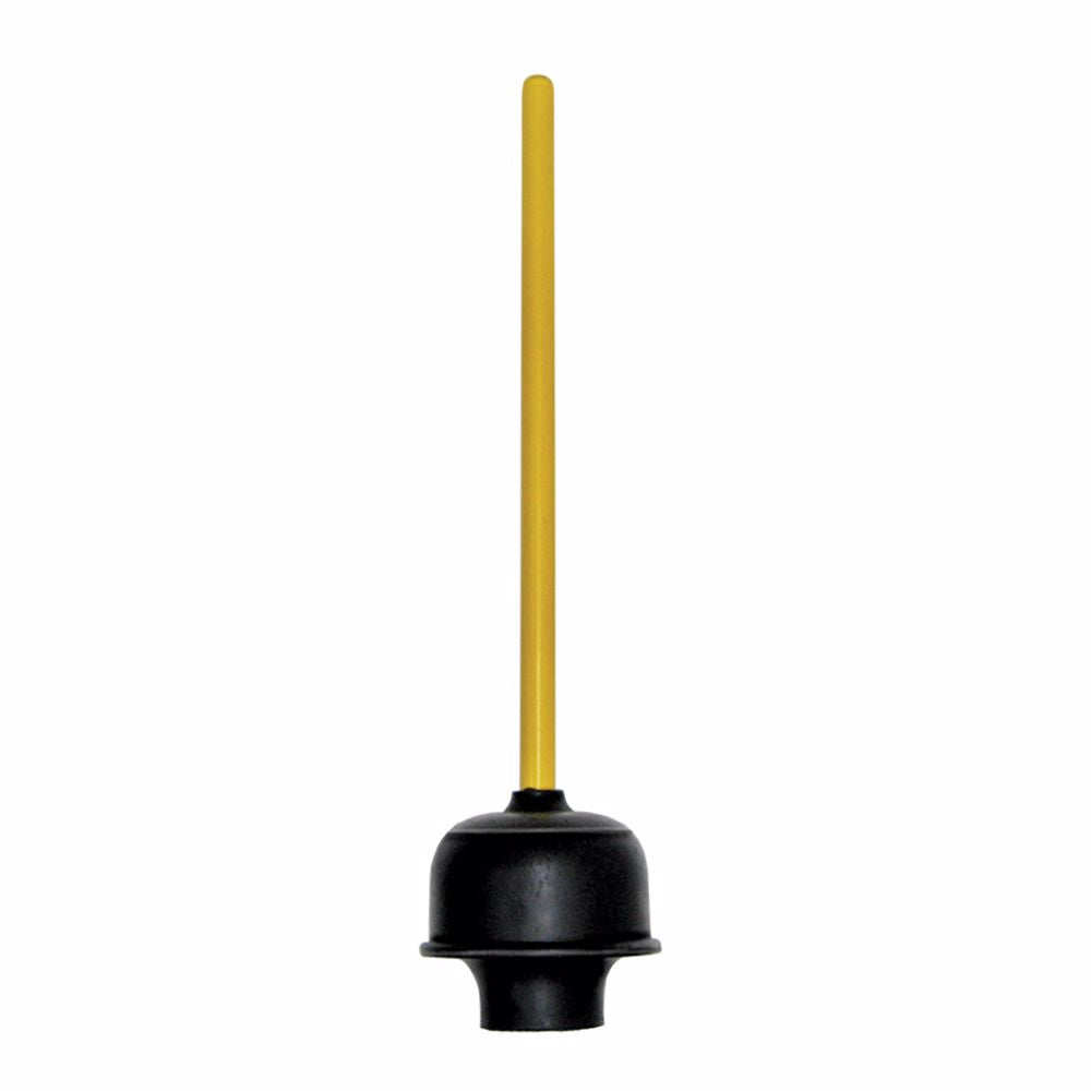 Jones Stephens D18021 Professional Plumber's Plunger, Black