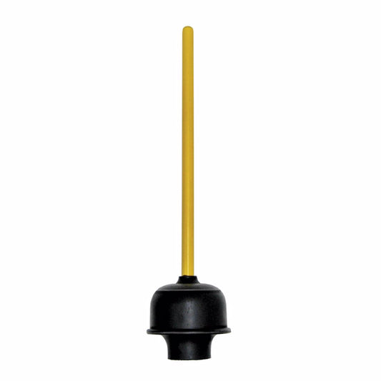Jones Stephens D18021 Professional Plumber's Plunger, Black
