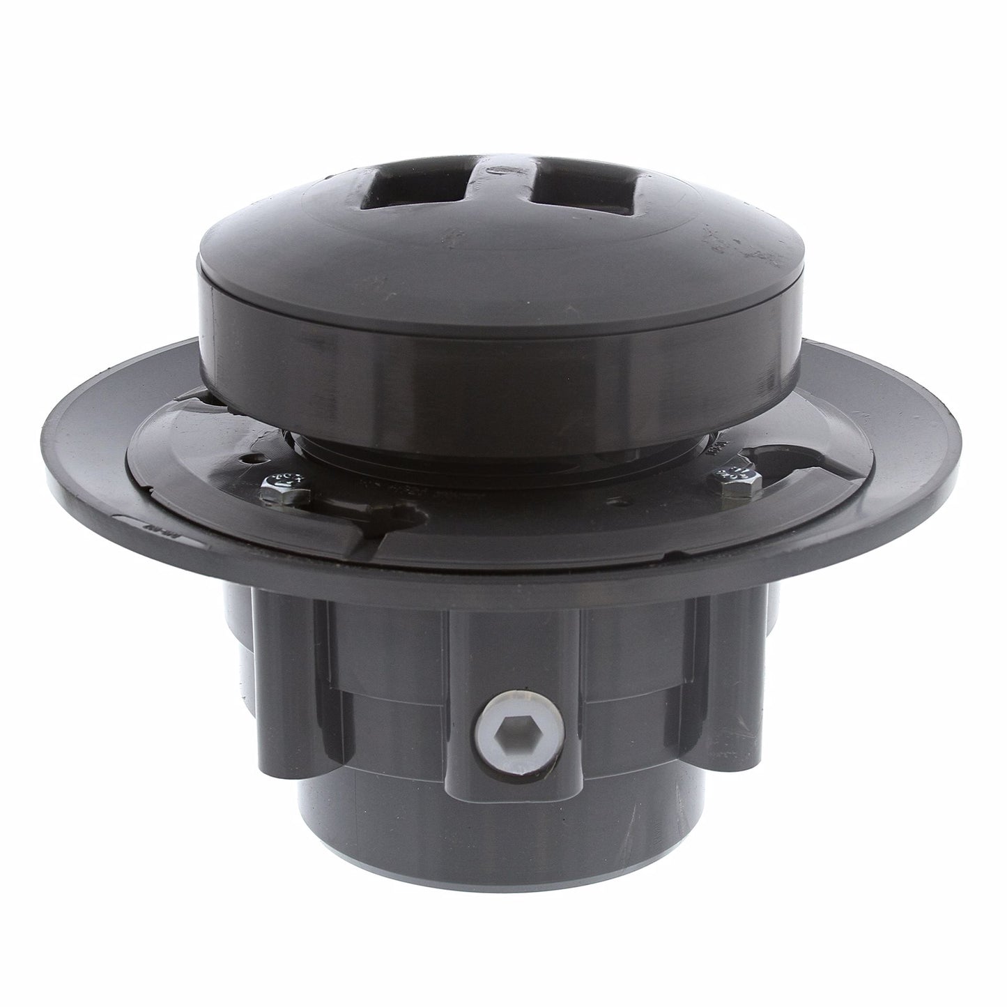 Jones Stephens D49645 2" x 3" LevelBest® Complete Heavy Duty Drain System with 3" Metal Spud and 5" Nickel Bronze Strainer