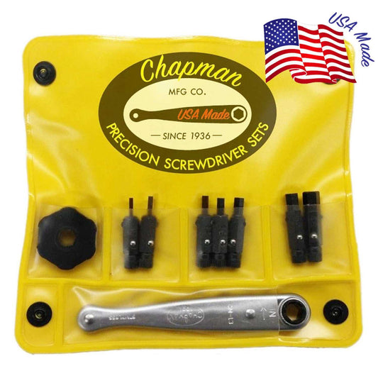 Chapman Mfg 2307 Mm Allen Hex Set Screwdriver Set-Yellow