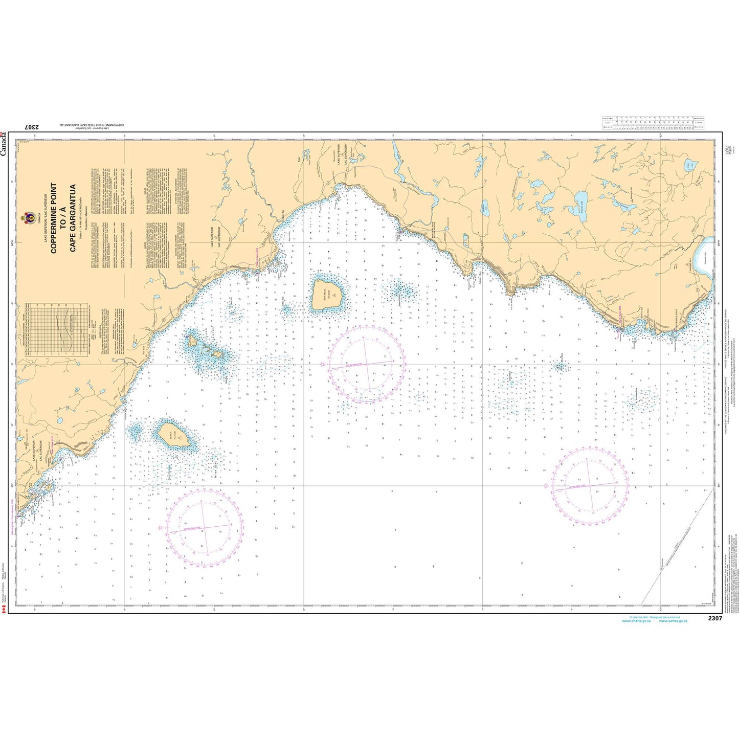 Paradise Clay CAN2307 CHS Coppermine Point to/ Cape Gargantua