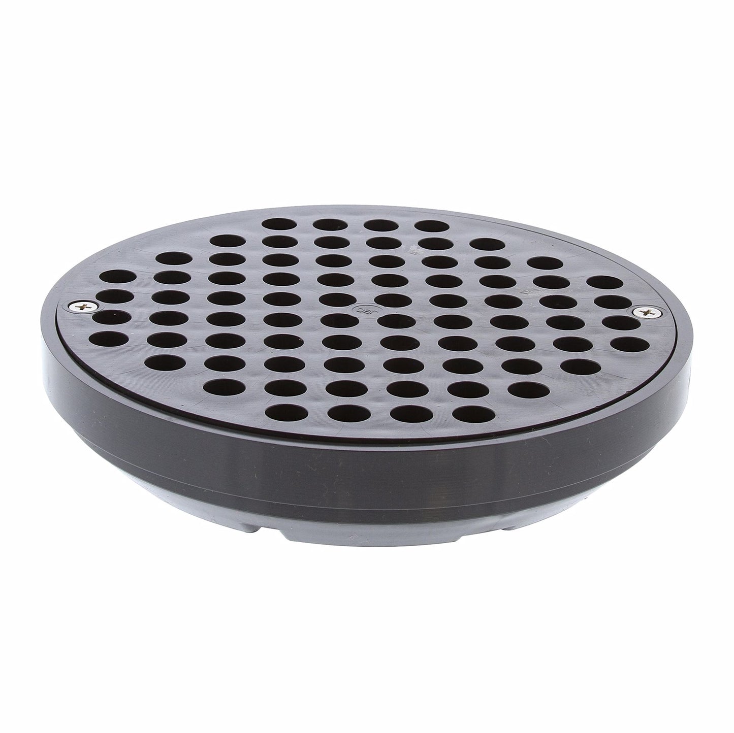 Jones Stephens D49827 3" x 4" Heavy Duty Traffic PVC Floor Drain with Sediment Bucket and 8-1/2" Pan