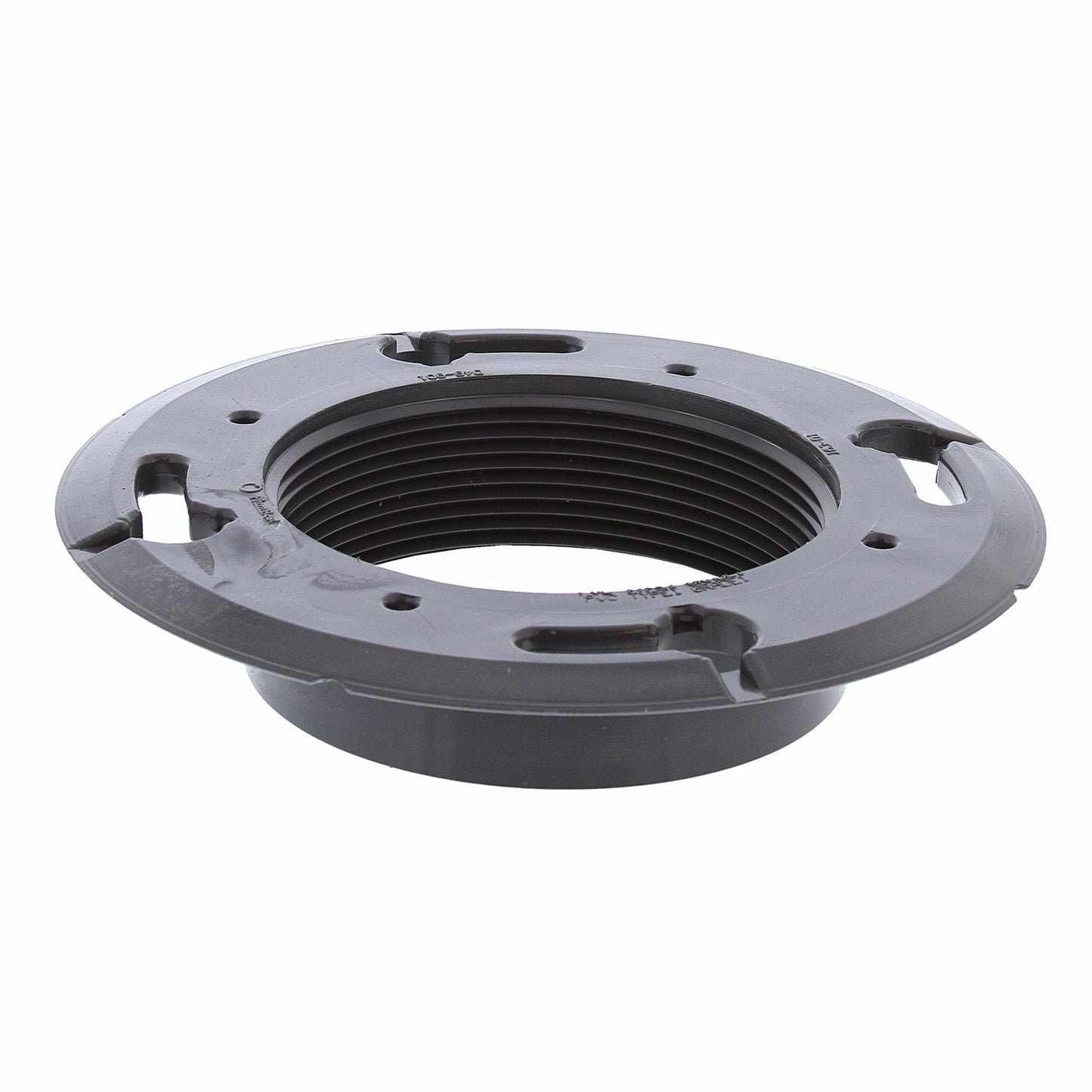 Jones Stephens D49827 3" x 4" Heavy Duty Traffic PVC Floor Drain with Sediment Bucket and 8-1/2" Pan
