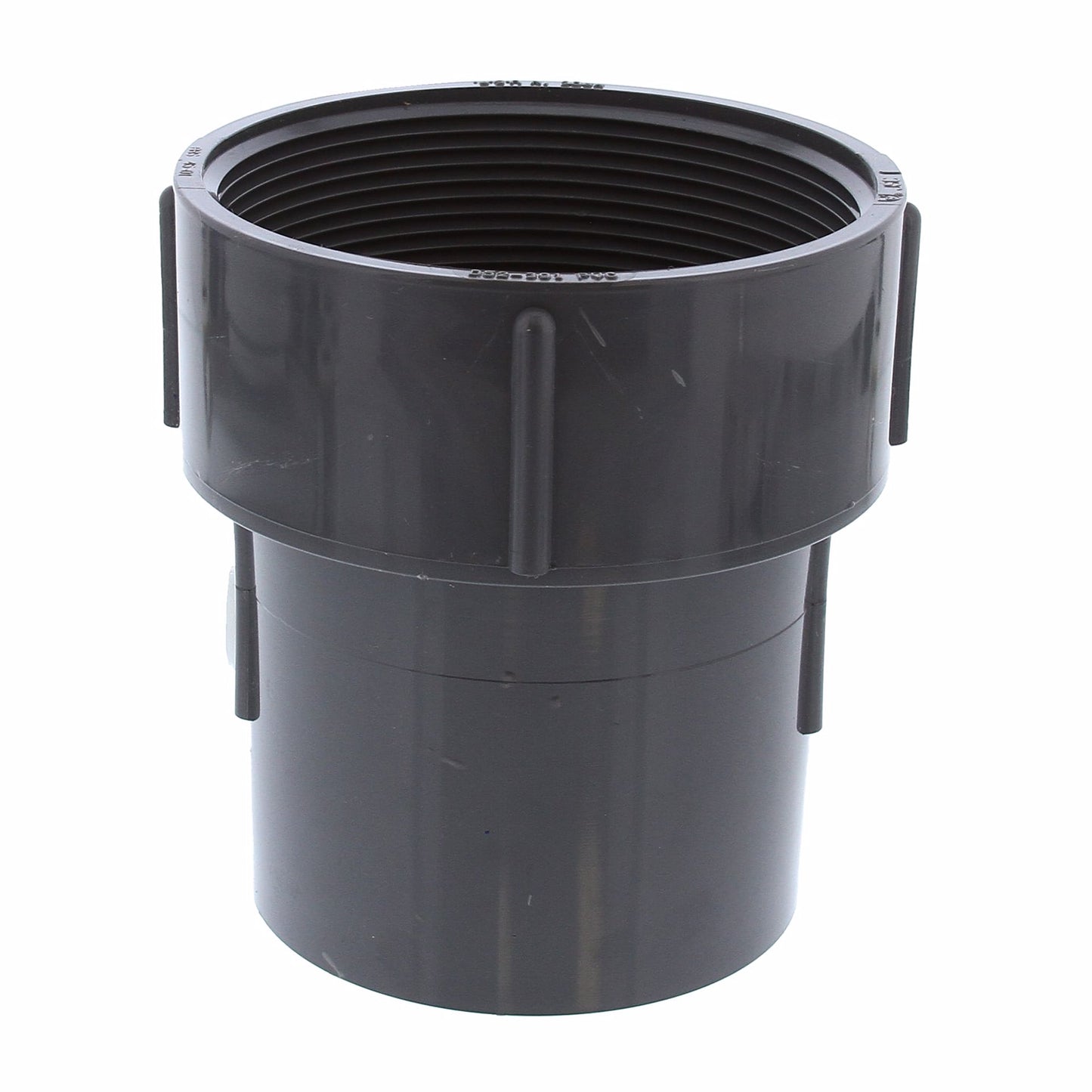 Jones Stephens D50440P 3" x 4" LevelBest® Rough-In Drainage Kit with 4" Thread and Test Plug for 5" Trim