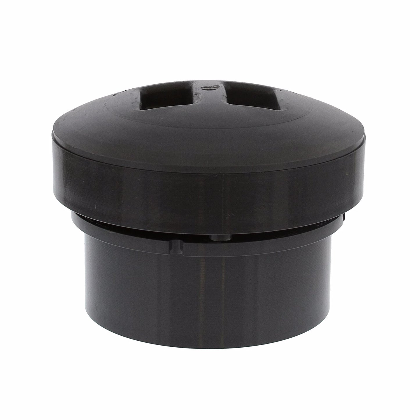 Jones Stephens D50462 4" LevelBest® Complete Hub Fit Drain System with 3" Plastic Spud and 5" Nickel Bronze Strainer