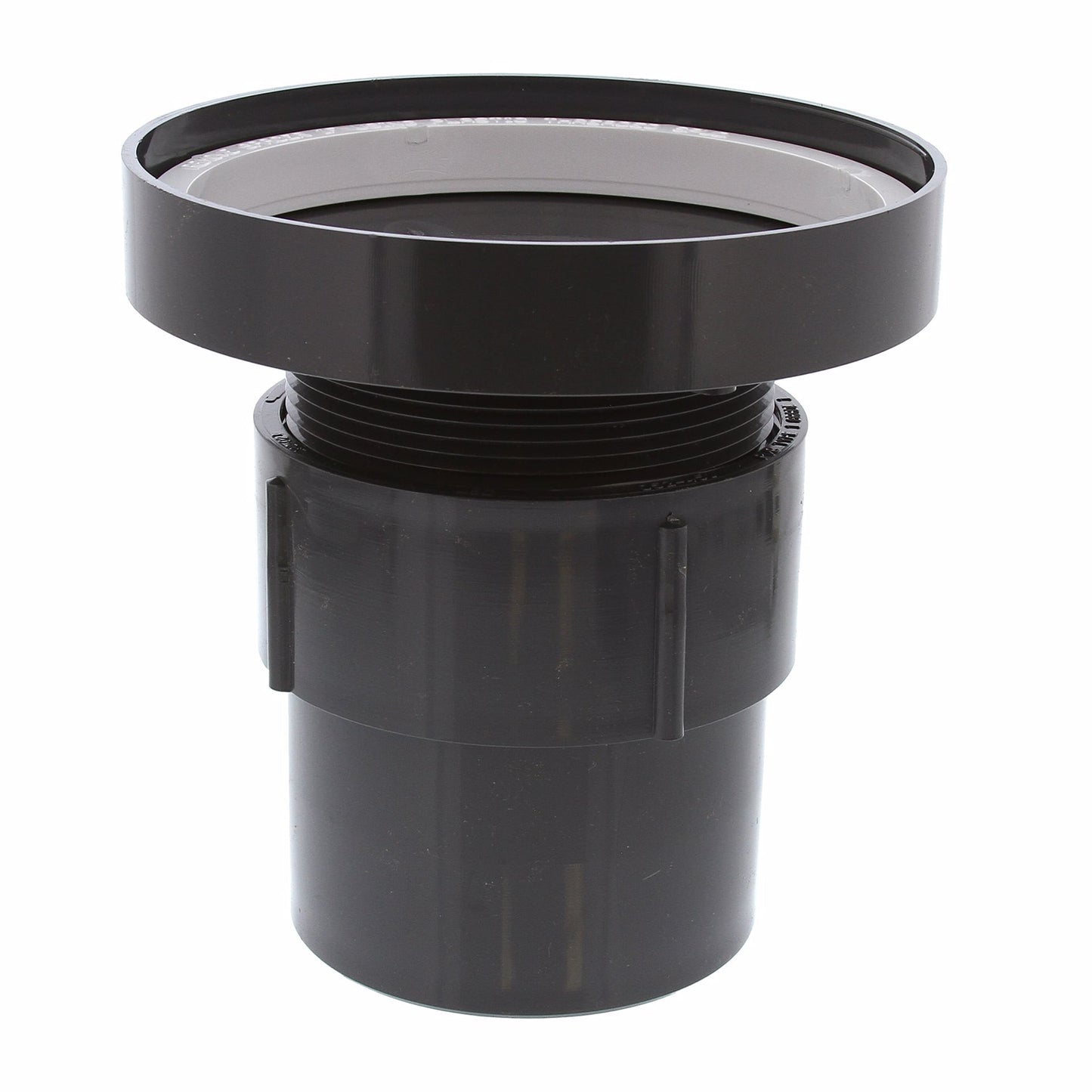 Jones Stephens D50473 3" x 4" LevelBest® Complete Pipe Fit Drain System with 3" Plastic Spud and 6" Nickel Bronze Strainer