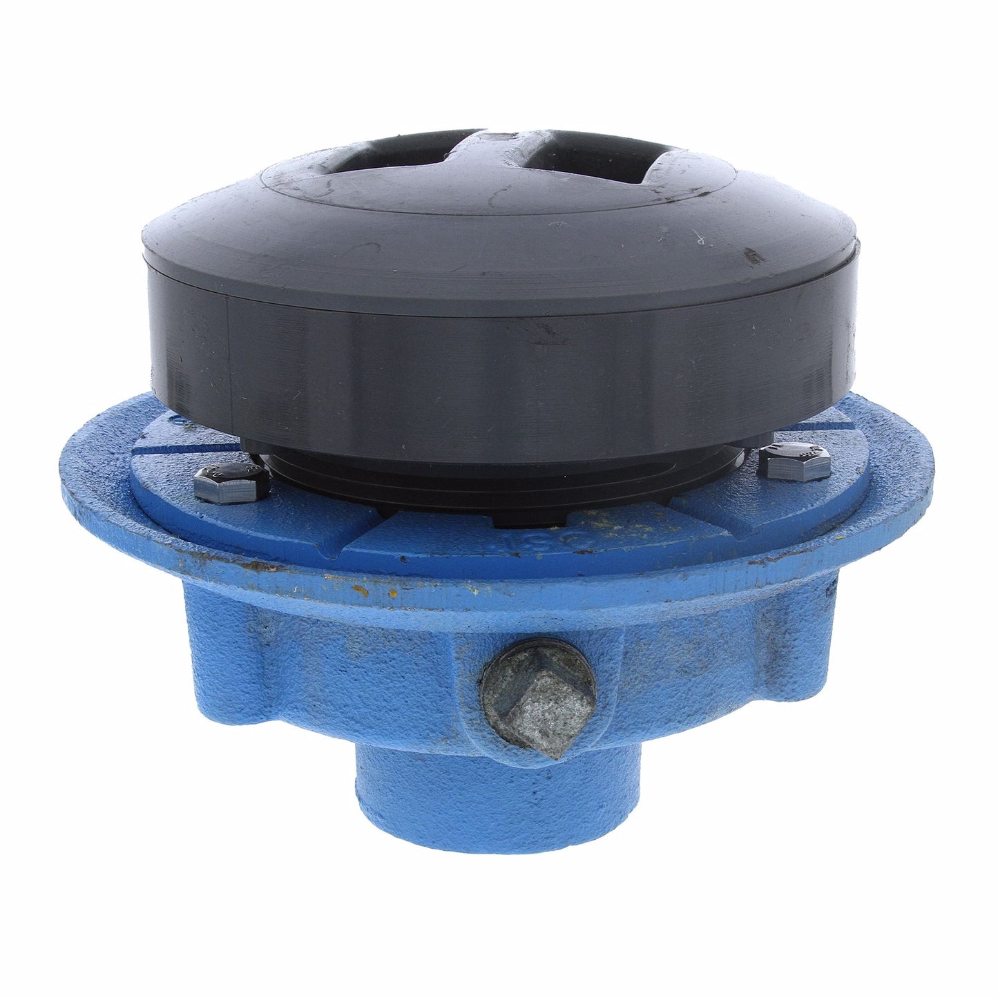 Jones Stephens D50478 2" LevelBest® Complete No Hub Cast Iron Drain System with 3" Plastic Spud and 5" Nickel Bronze Strainer