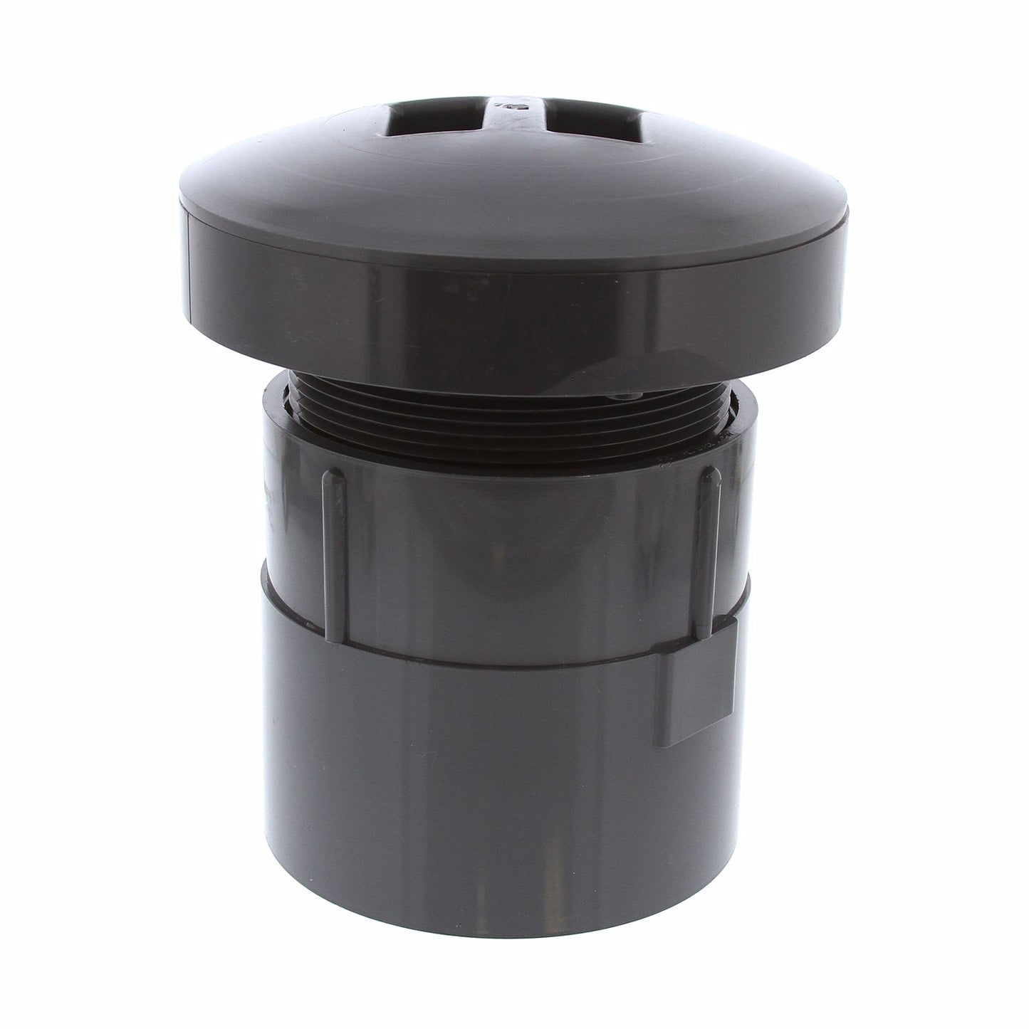 Jones Stephens D50480 4" LevelBest® Complete Pipe Fit Cleanout System with 3-1/2" Plastic Spud and 6" Nickel Bronze Cover