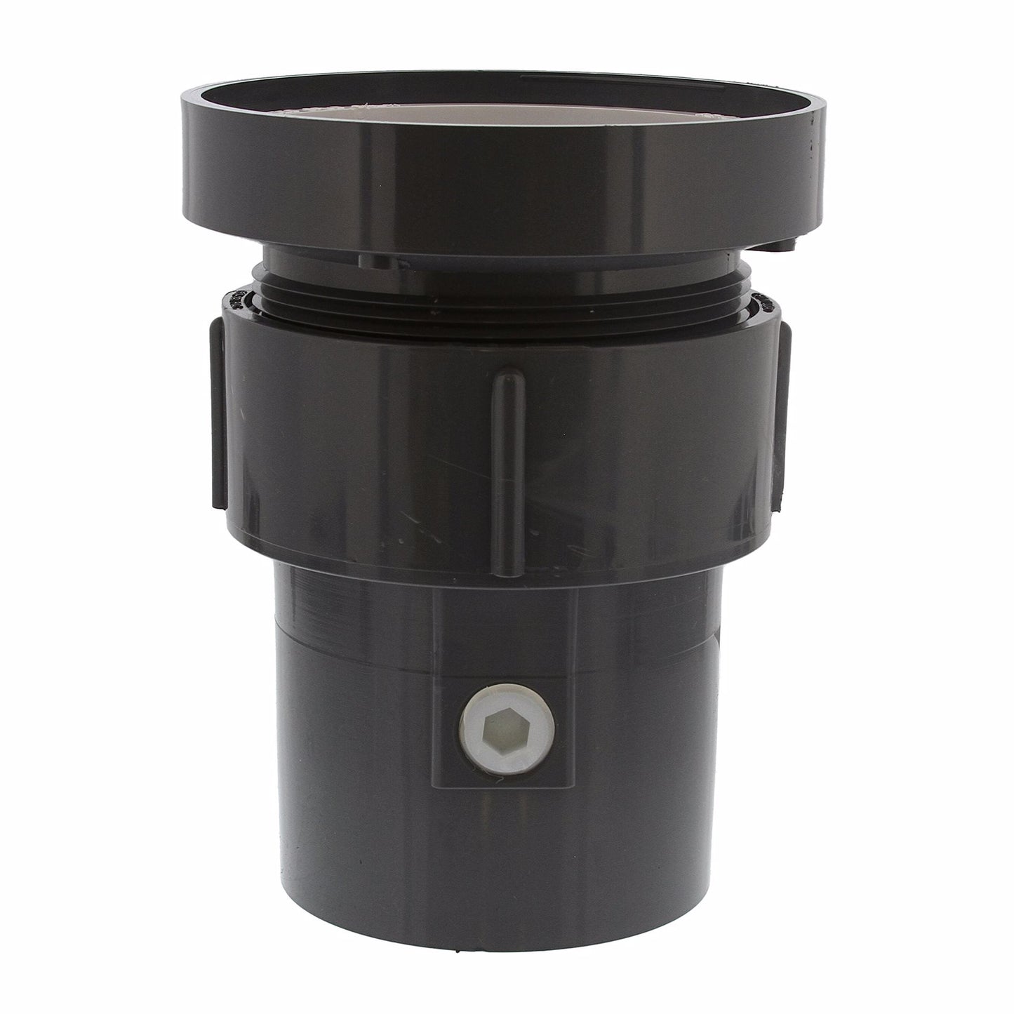 Jones Stephens D50492 3" x 4" LevelBest® Complete Pipe Fit Drain System with 3-1/2" Metal Spud and 5" Nickel Bronze Strainer