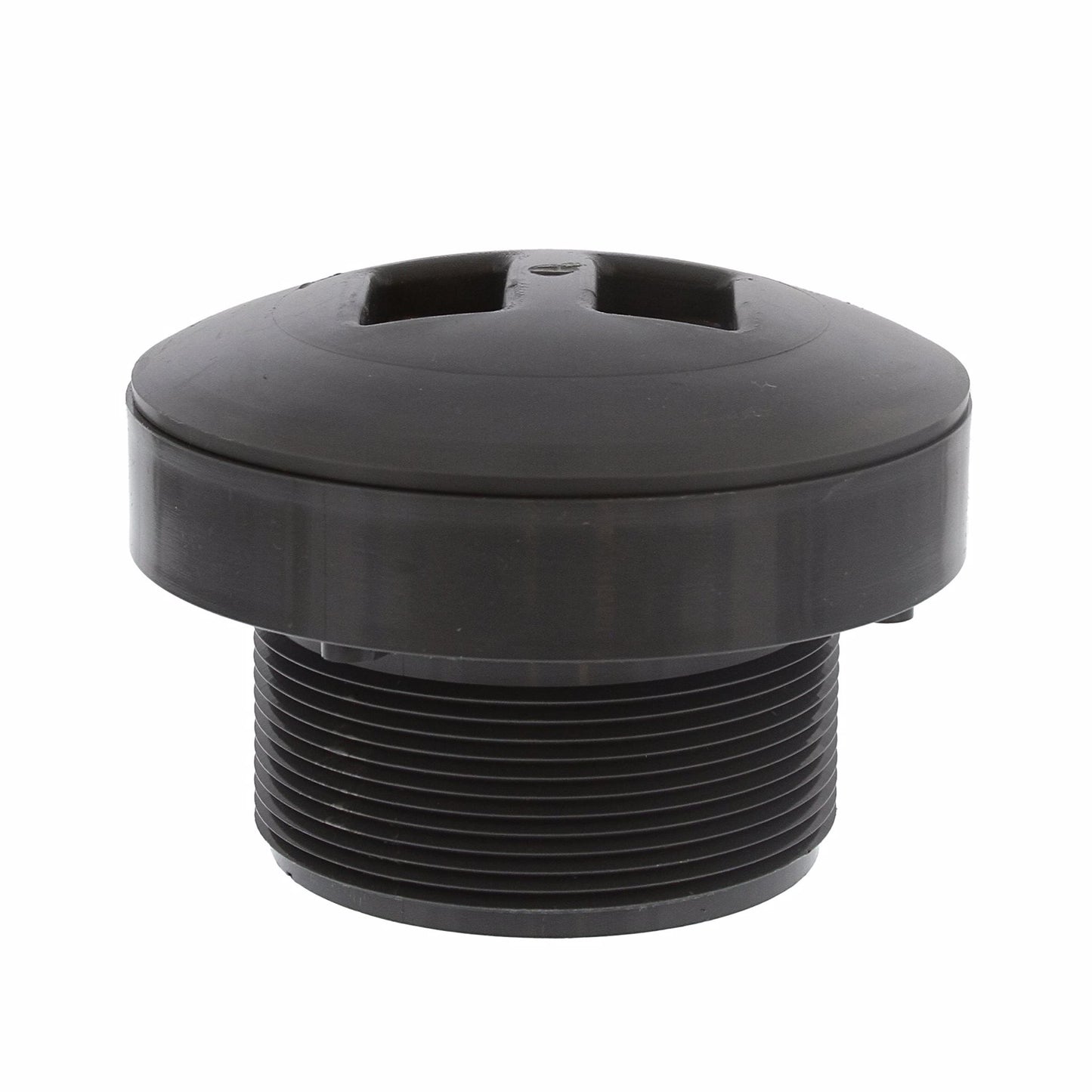 Jones Stephens D50522 3-1/2" LevelBest® Adapter with 3" Plastic Spud and 5" Nickel Bronze Strainer