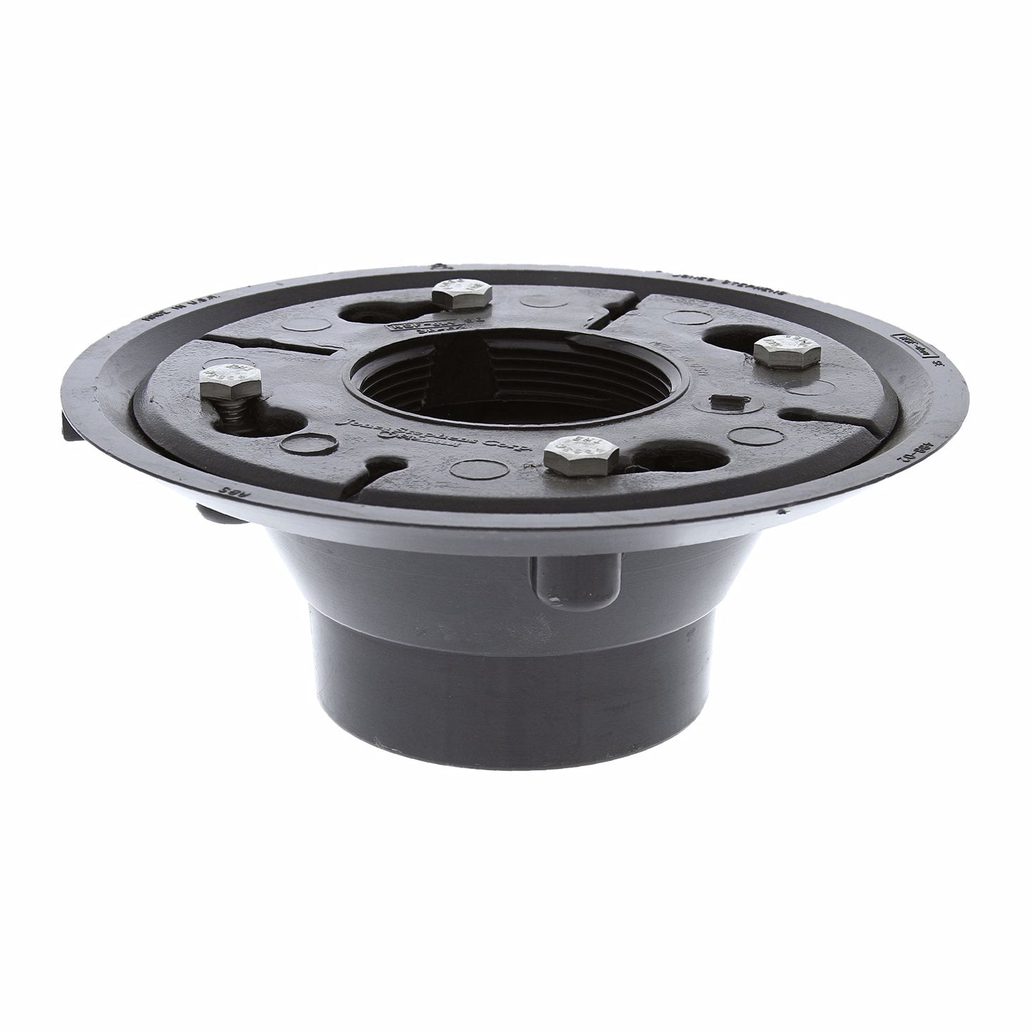 Jones Stephens D50901 2” x 3” ABS Shower Drain Body with Clamp Ring