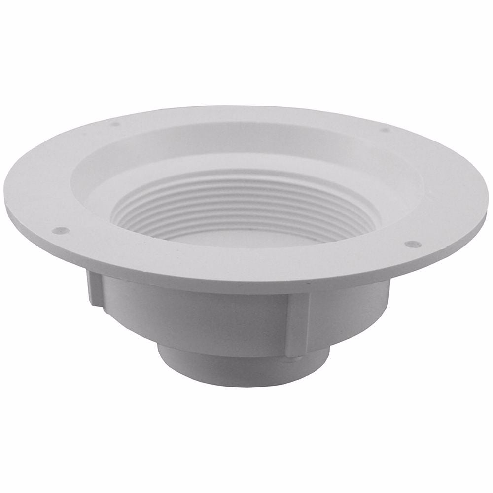 Jones Stephens D50902 2” PVC Shower Drain Body for Screw-Down Clamp Ring