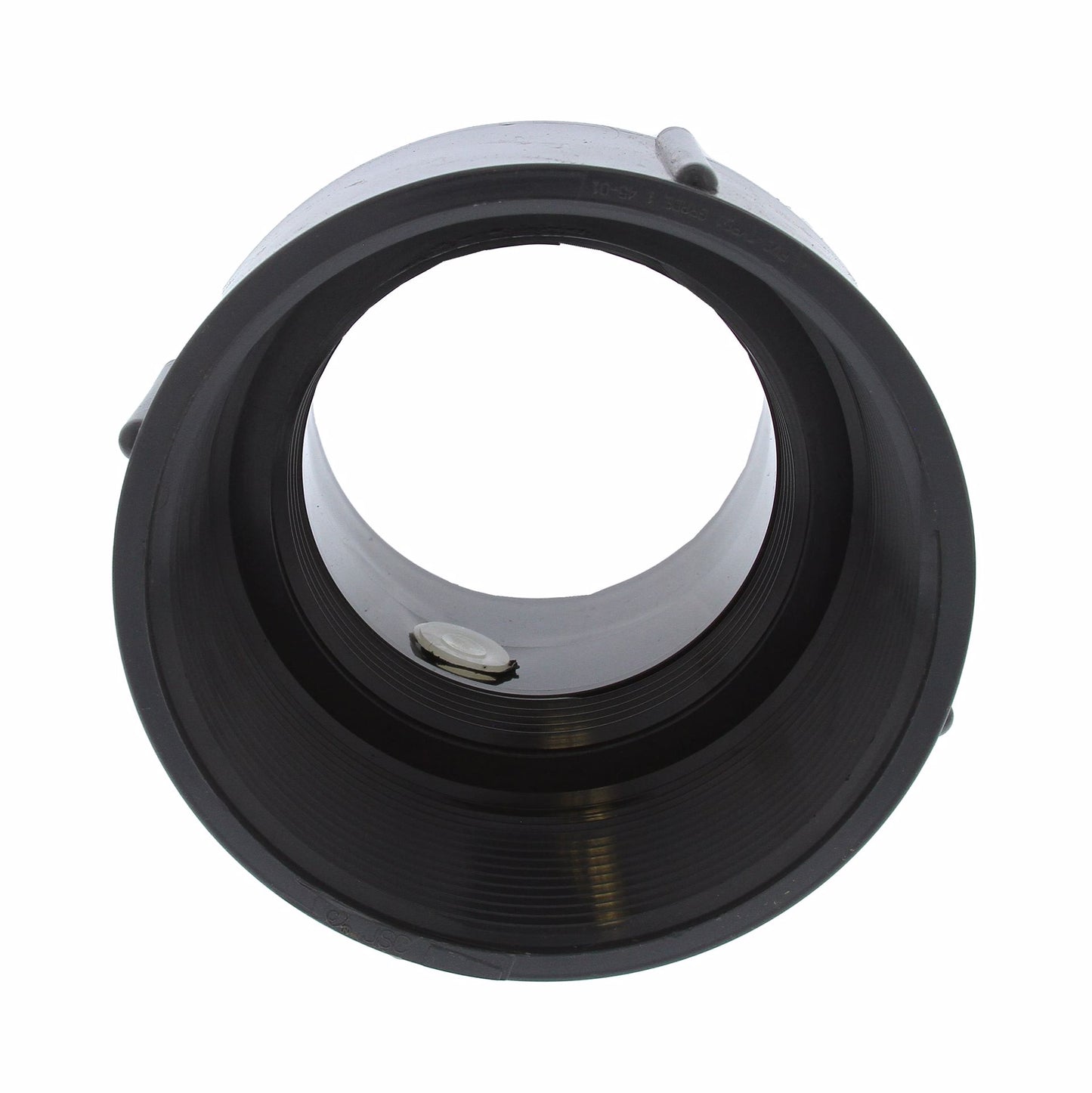 Jones Stephens D52391 3” x 4” Gray PVC Pipe Fit Base with 4” Thread