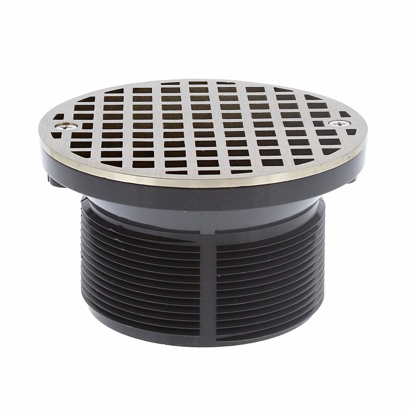 Jones Stephens D56214 3-1/2" IPS PVC Spud with 5" Nickel Bronze Strainer