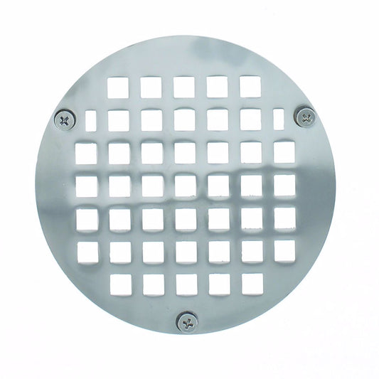 Jones Stephens D60790 5" Chrome Plated Round Strainer