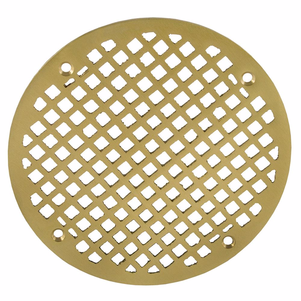 Jones Stephens D60795 8" Polished Brass Round Strainer