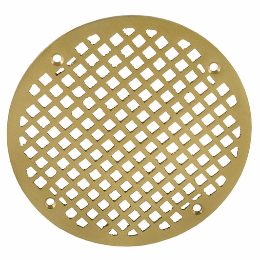 Jones Stephens D60795 8" Polished Brass Round Strainer