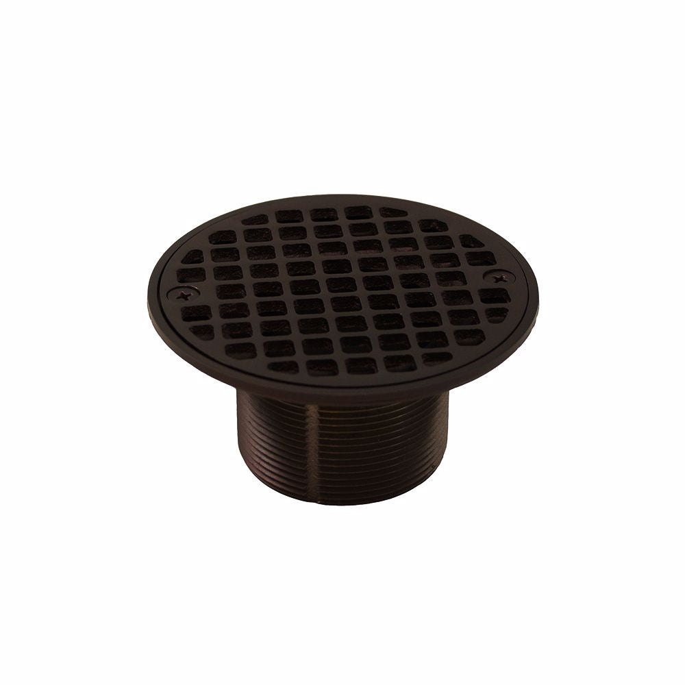 Jones Stephens D6098RB Oil Rubbed Bronze 2" Metal Spud with 4" Round Strainer