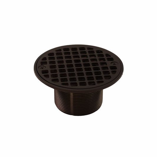 Jones Stephens D6098RB Oil Rubbed Bronze 2" Metal Spud with 4" Round Strainer