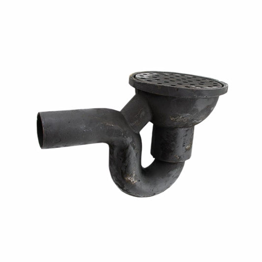 Jones Stephens D70001 2" Floor Drain With Trap and Concealed Cleanout