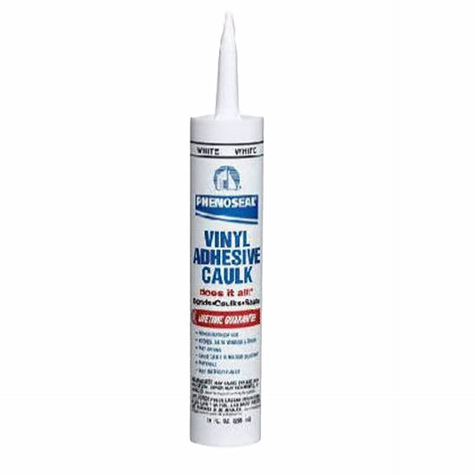 Jones Stephens DAP00006 10-oz Dap Phenoseal Adhesive Caulk, Translucent, Carton of 12
