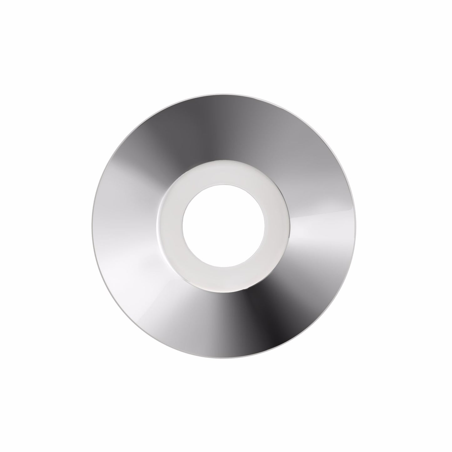 Jones Stephens E06375 3/8" IPS Chrome Plated Steel Bell Escutcheon, Bag of 25